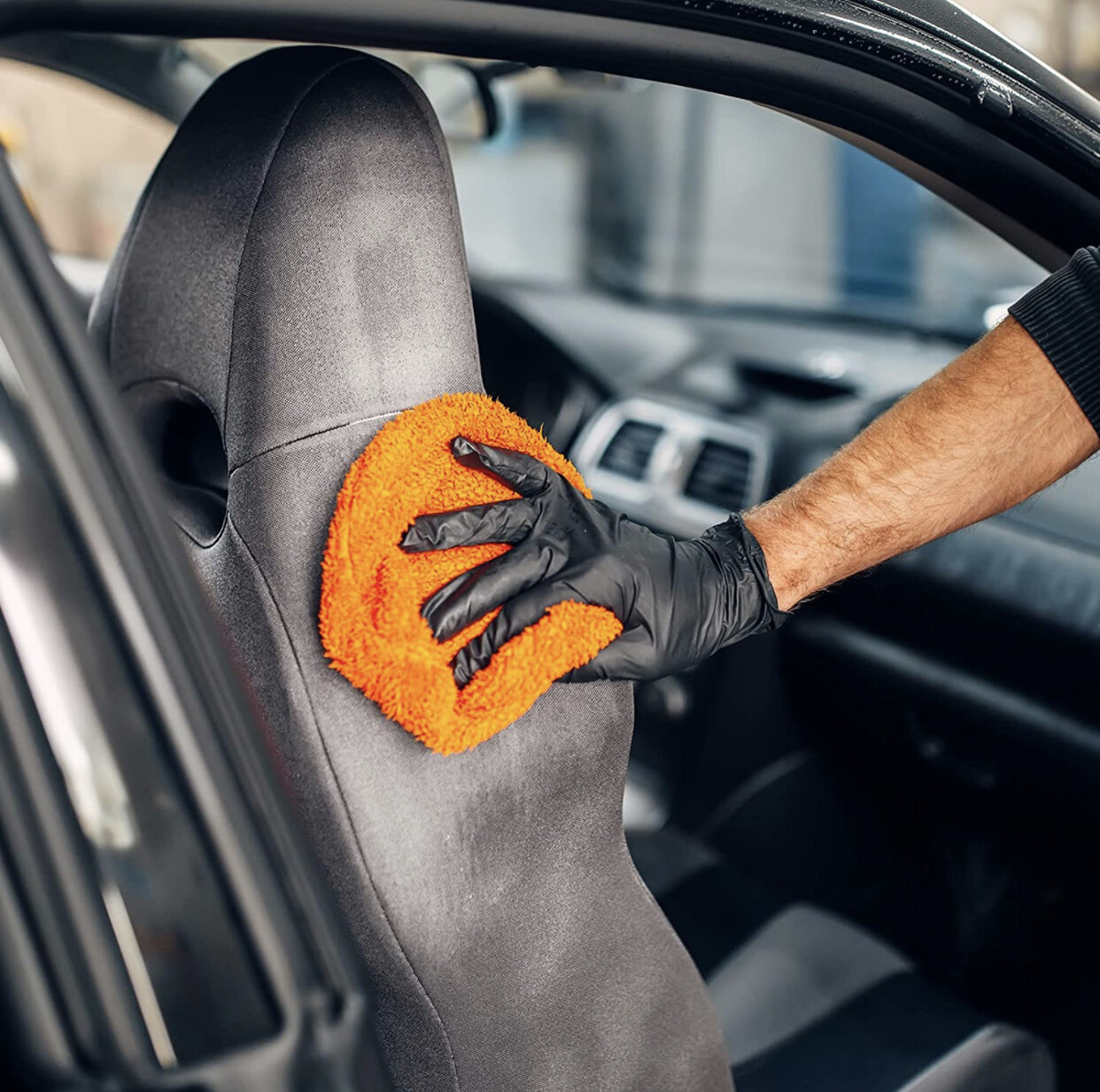 Black Nitrile Disposable Gloves 4 & 5 Mil, Latex & Powder Free
