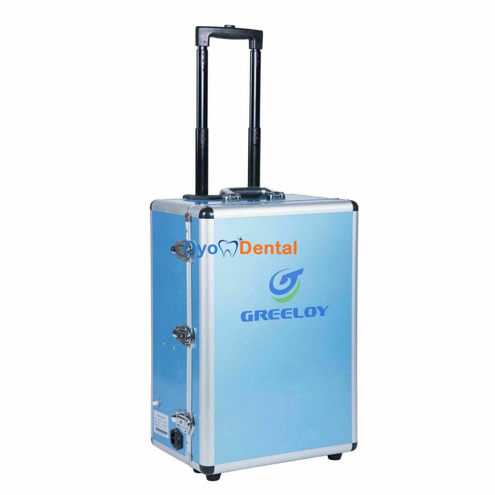 Greeloy Portable Dental Unit with Compressor + Scaler Handpiece +Curing Light 4H