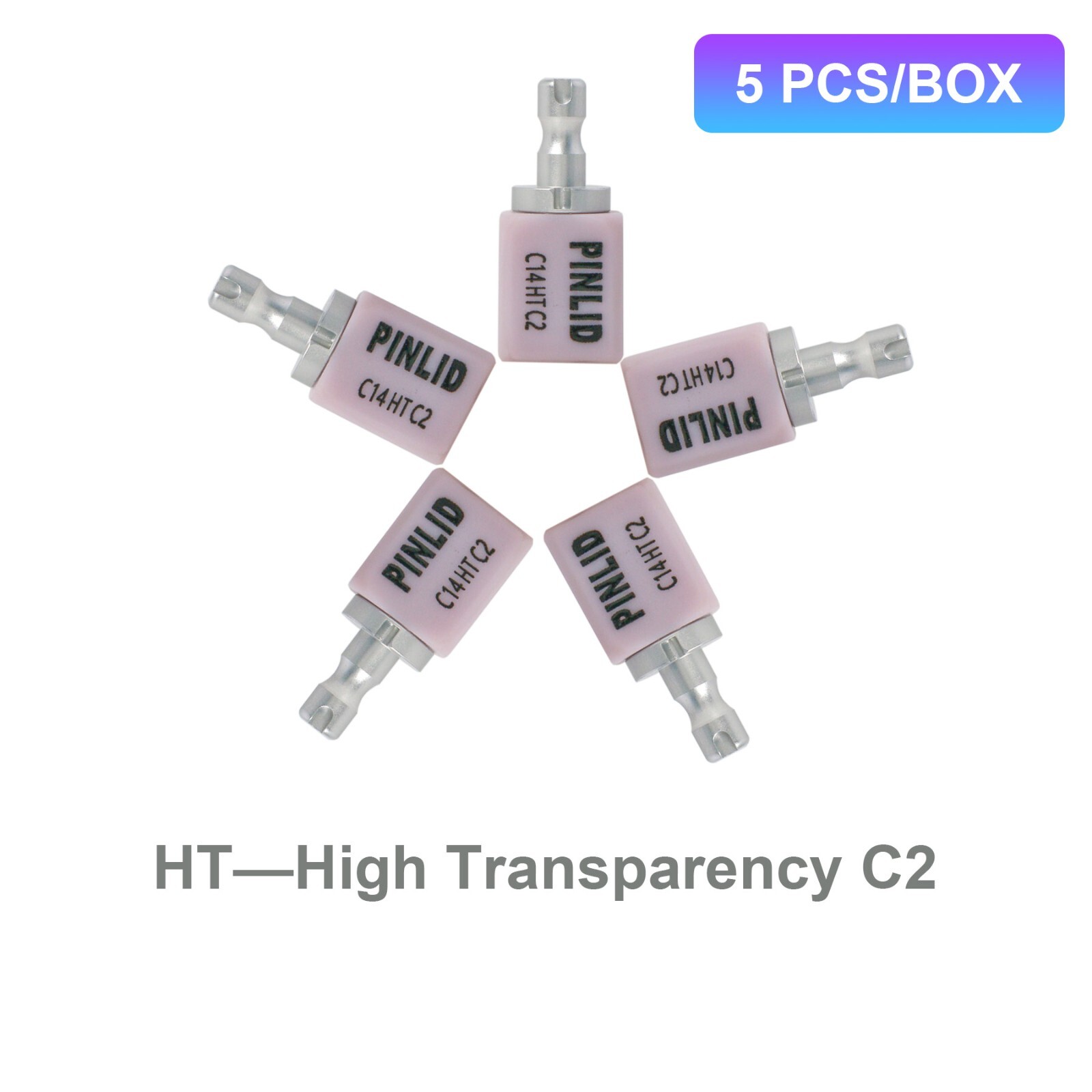 US C14 Glass Ceramic Lithium Disilicate Blocks HT/LT A1-C2 for CEREC Emax 637MPa