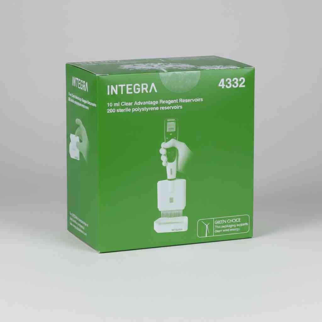 Integra Biosciences Reagent Reservoir 10 ml Clear Polystyrene 400 Basins