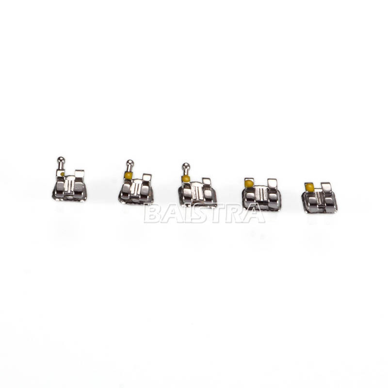 AZDENT Dental Orthodontic Brackets Braces Mini/Standard Roth/MBT.022 Hook 3 4 5