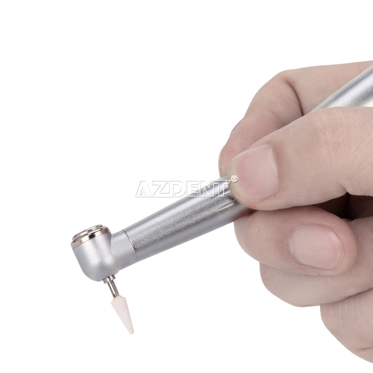 12Pcs Dental Cone Mounted White Stone Polishing Burs FG CN1 Abrasion Points Bur