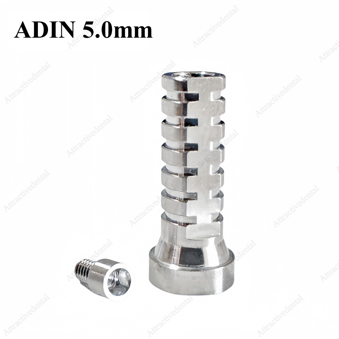 20Pcs Titanium Temporary Cylinder MU Sleeve Multi Unit Abutment Fit OSS/ITI/NOB