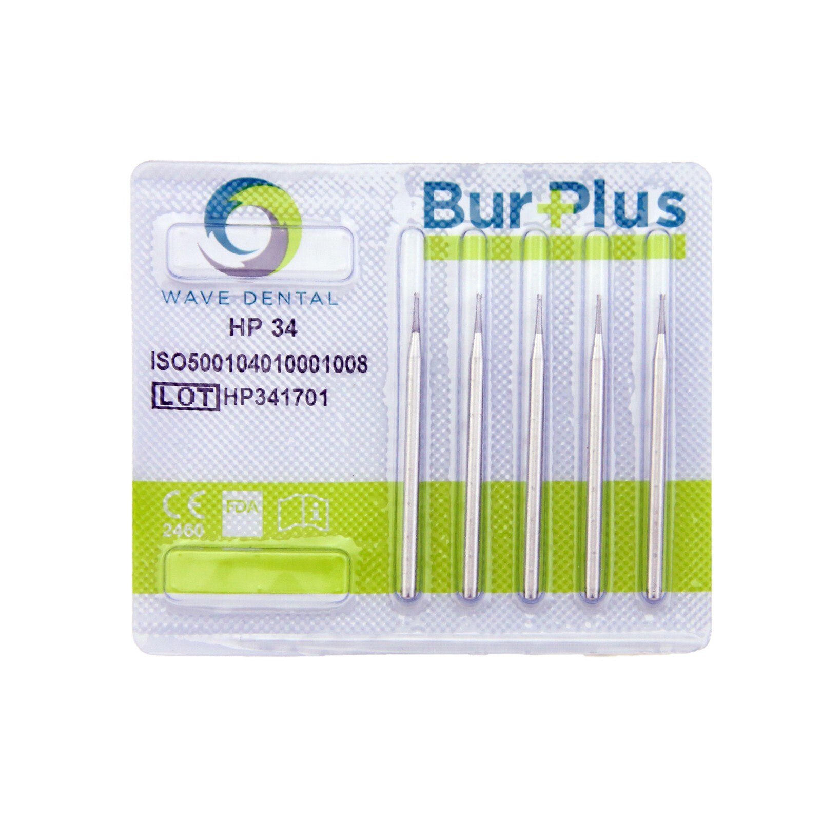 Wave Dental Surgical Bur For Straight Handpiece Carbide Round Fissure 44.5mm 557