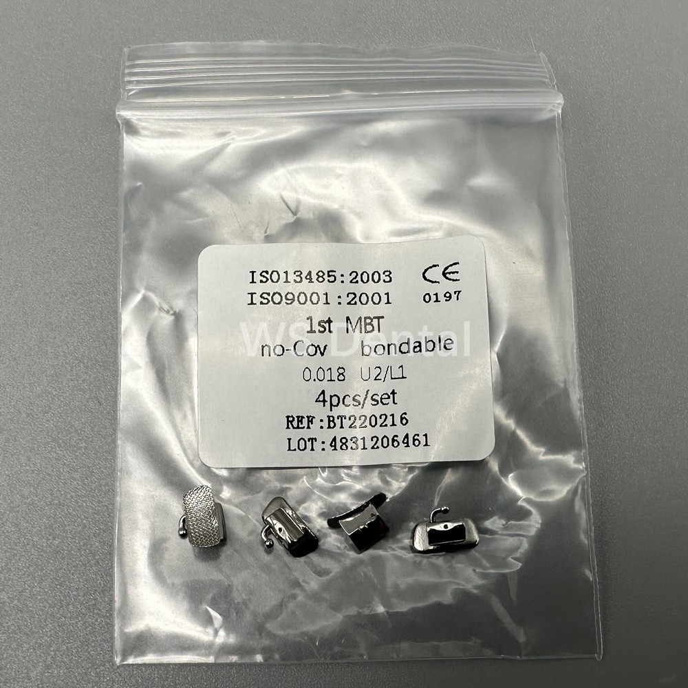 Dental Orthodontic Buccal Tubes Bracket Braces 1st/2nd Molar Roth MBT 022 018