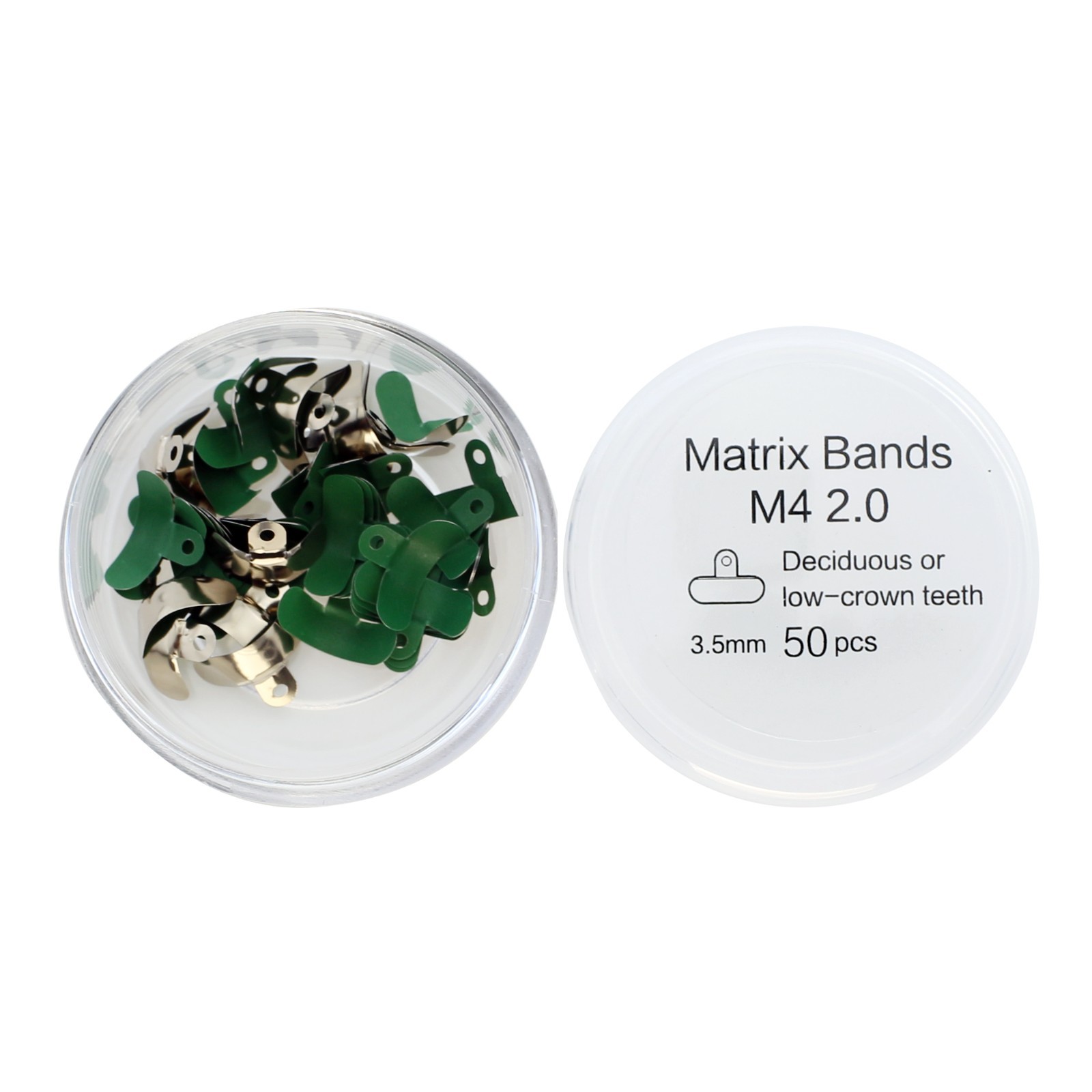 Dental Sectional Matrix Bands 4.5 5.5 6.5 Niti Retaining Rings Wedges Palodent