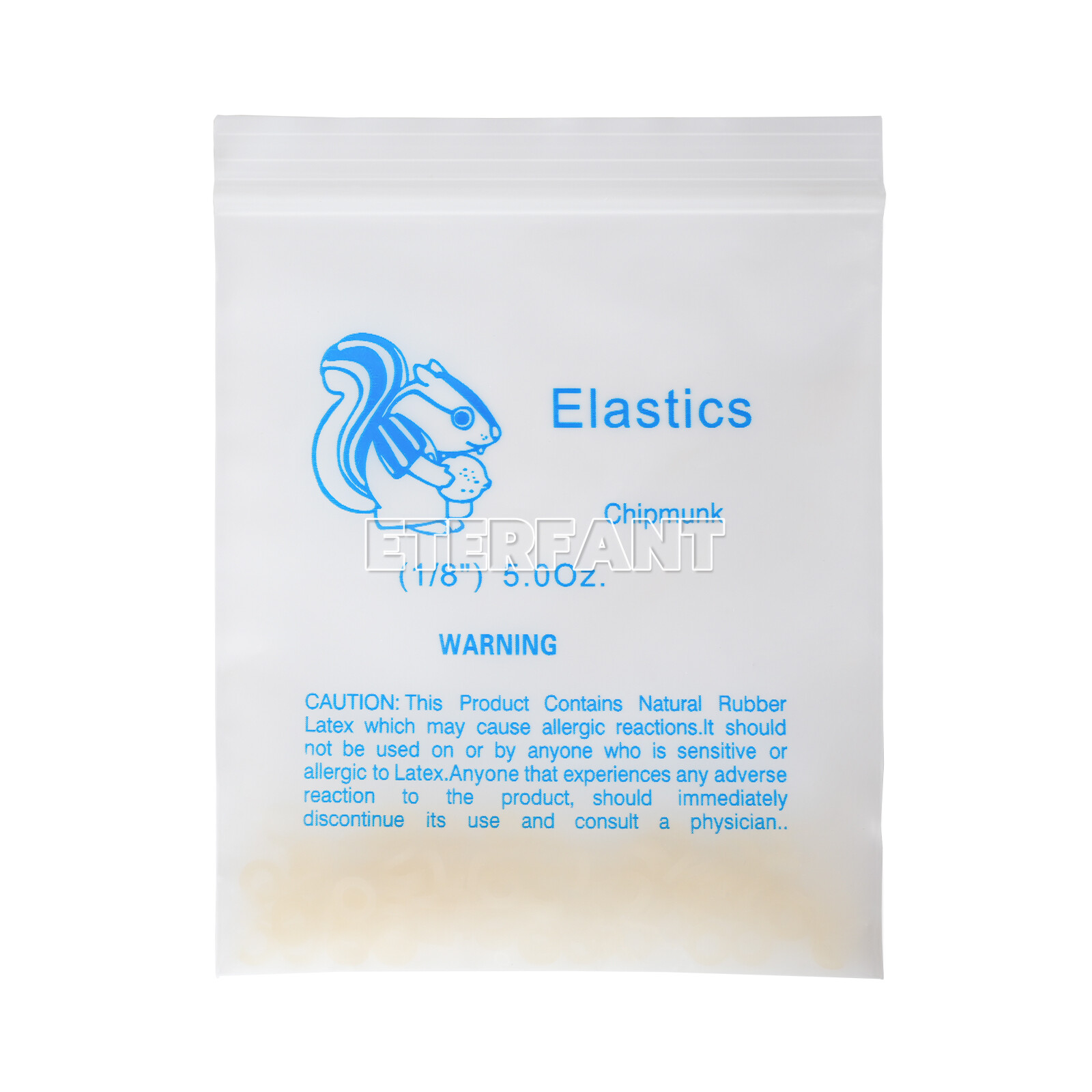 5000PCs ETERFANT Dental Ortho Elastics Rubber Bands Latex Braces 3.5/5.0/6.5oz