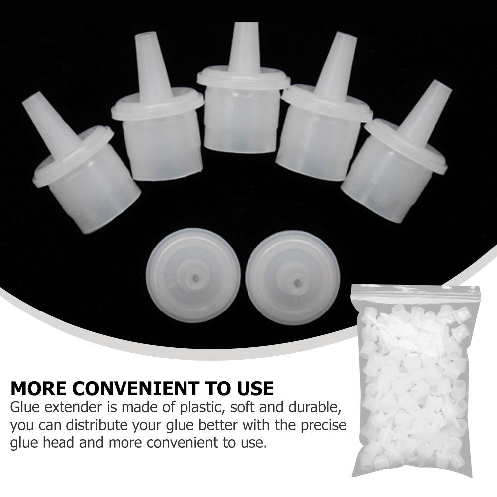 glue for eyelashes glue bottle Glue Replacement Caps Bottled Glue Tips Lash