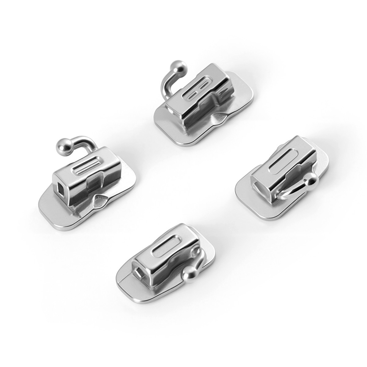 AZDENT Dental Orthodontic Self Ligating Braces Bracket Mini Roth.022 Hooks 345