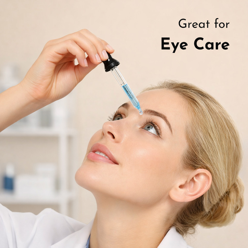 4 Pcs Glass Eye Dropper Round Tip Measured Medicine Droppers Calibrated 1 ml
