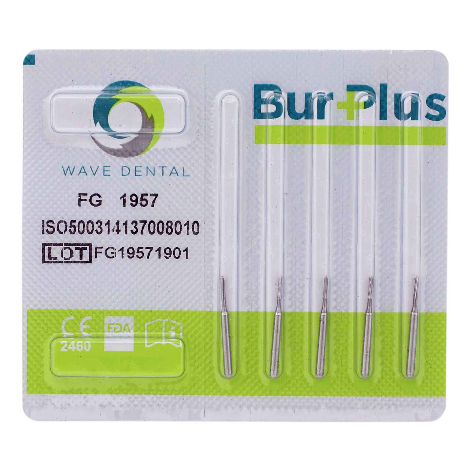 WAVE Dental FG 1957 1958 Carbide Burs Metal Crown Cutting Cross Cut Bur Prima