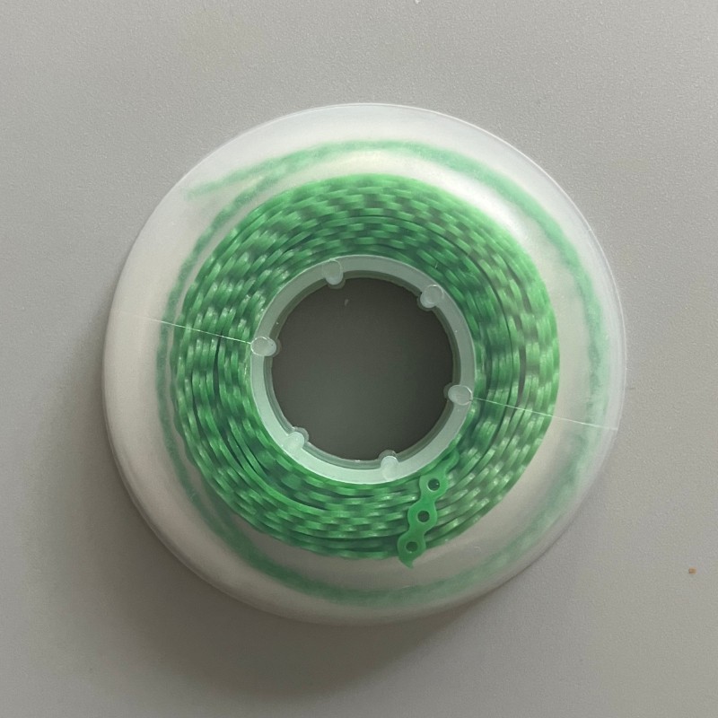 5 Rolls Dental Orthodontic Elastic Rubber Power Chain 5 Color Braces Bands