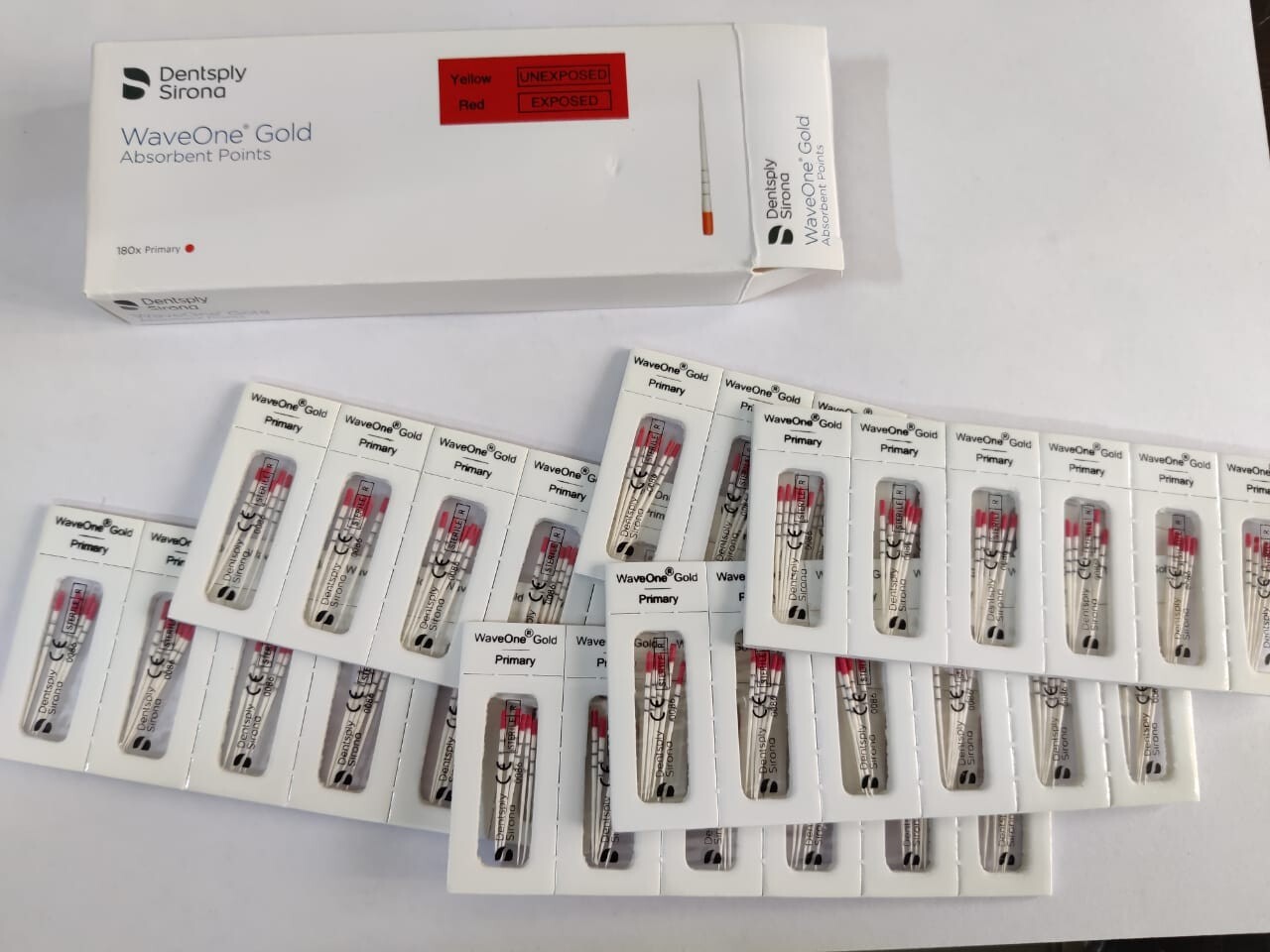 Dentsply Sirona WaveOne Gold Absorbent Paper Points Dental Endodontic Wave One
