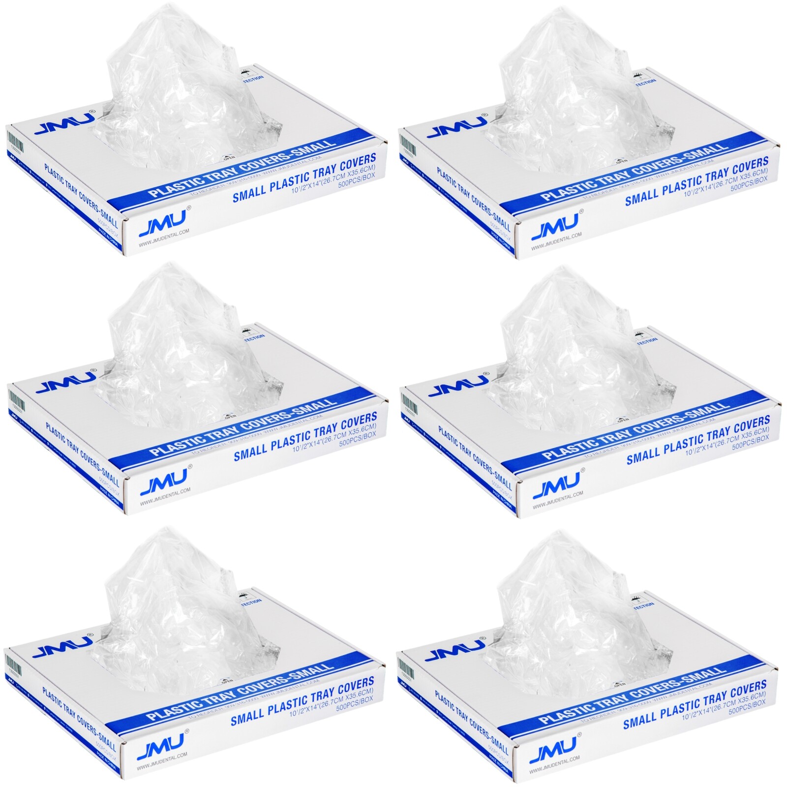 JMU 3000pcs Dental Disposable Tray Covers Sleeves 10.5″x14″ Standard B Size
