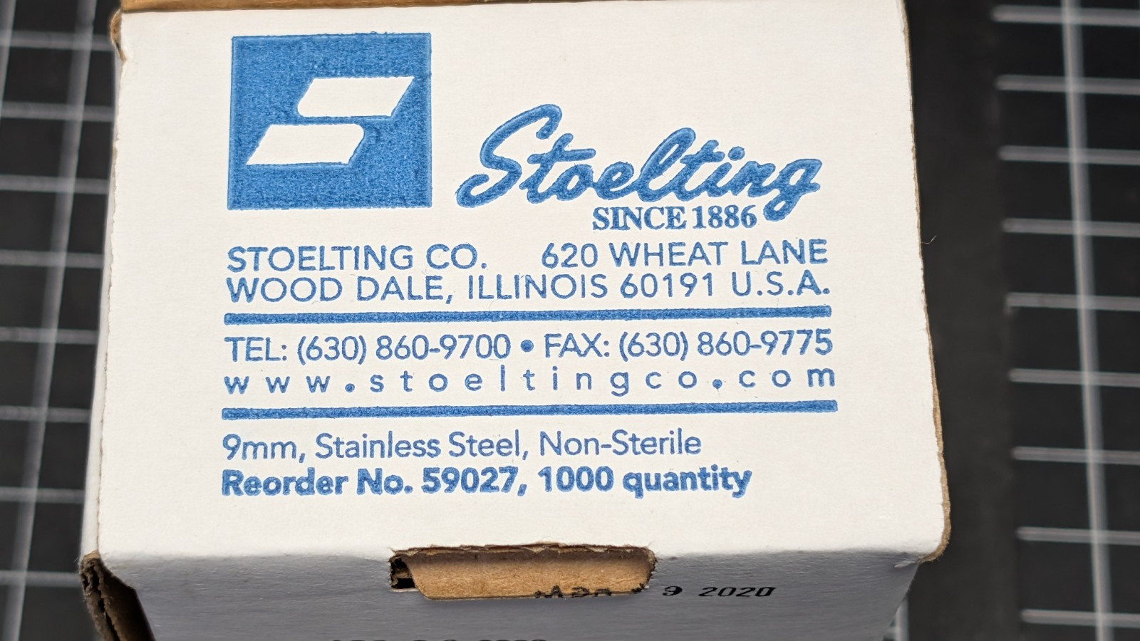 Stoelting 9mm AutoClip EZ Clips Braintree Animal Wound Closing Suture Staples