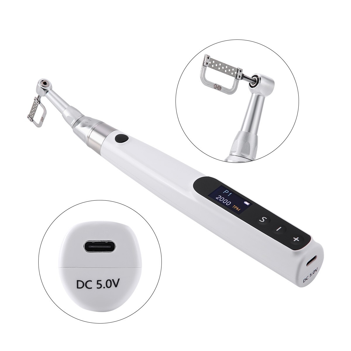 Dental Wireless Orthodontic Interproximal Stripping Handpiece+Strips /Brackets