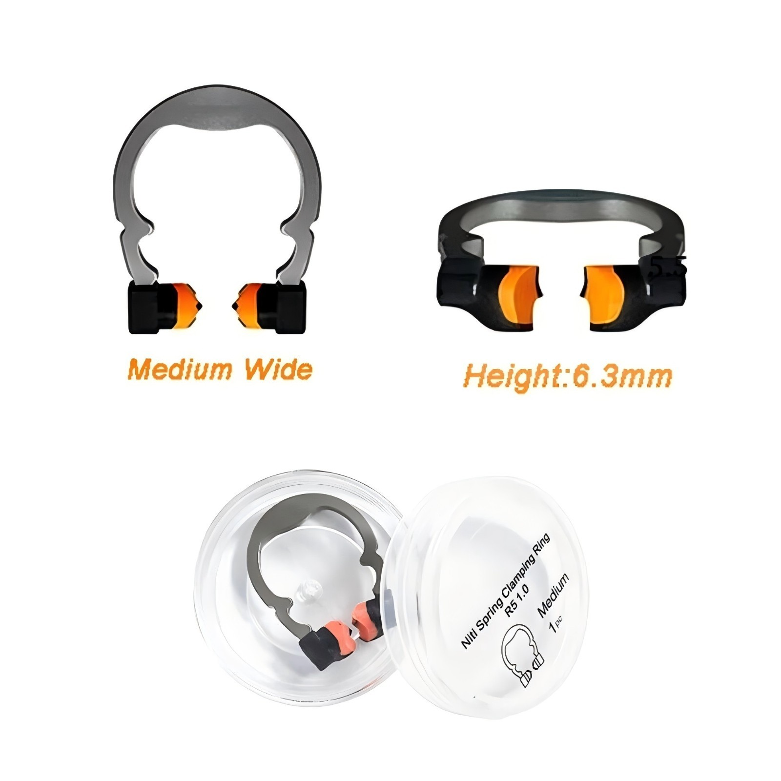 Dental Sectional Matrix Ring Niti Retaining Rings Matrice Clamp Palodent V3
