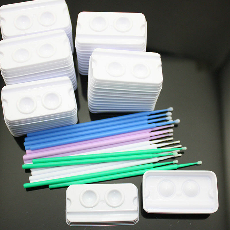 1000x Disposable Micro Applicator Eyelash Extension Brush Stick Dental Fine 2.0
