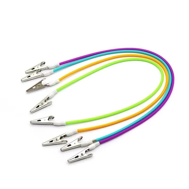 5pcs Dental Colourful Silicone Bib Clips Napkin Scarf Clip Dental Disposables