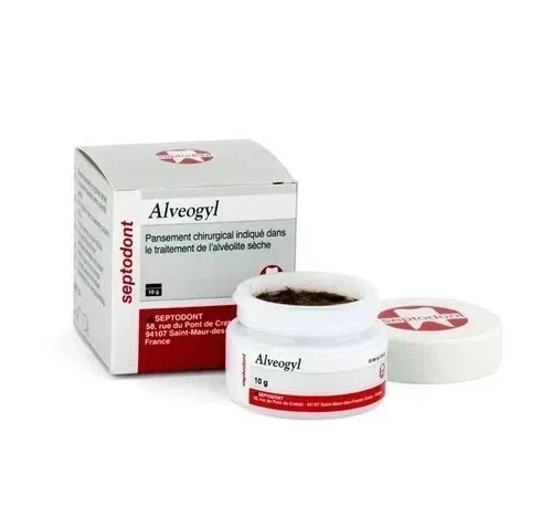 Alveogyl Paste Dry Socket Treatment Dental Material 10gm FRESHSTOCK