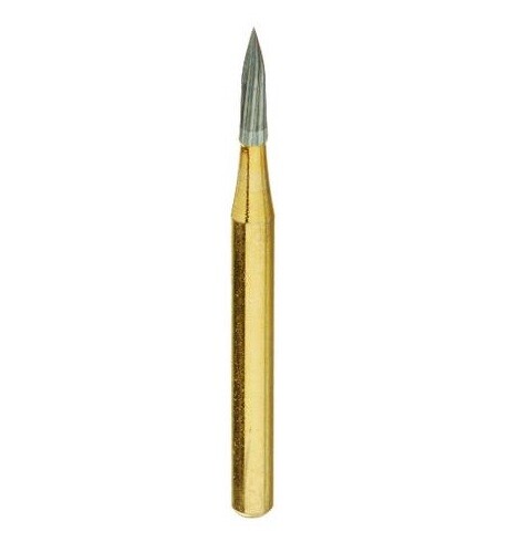 FG7902 Premium Carbide Needle Bur 12 Blades Trim & Finish 5pk