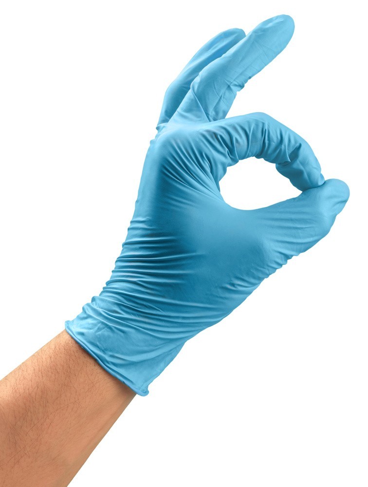 Disposable Nitrile Gloves 100pcs – Powder & Latex Free For Medical & Home Use
