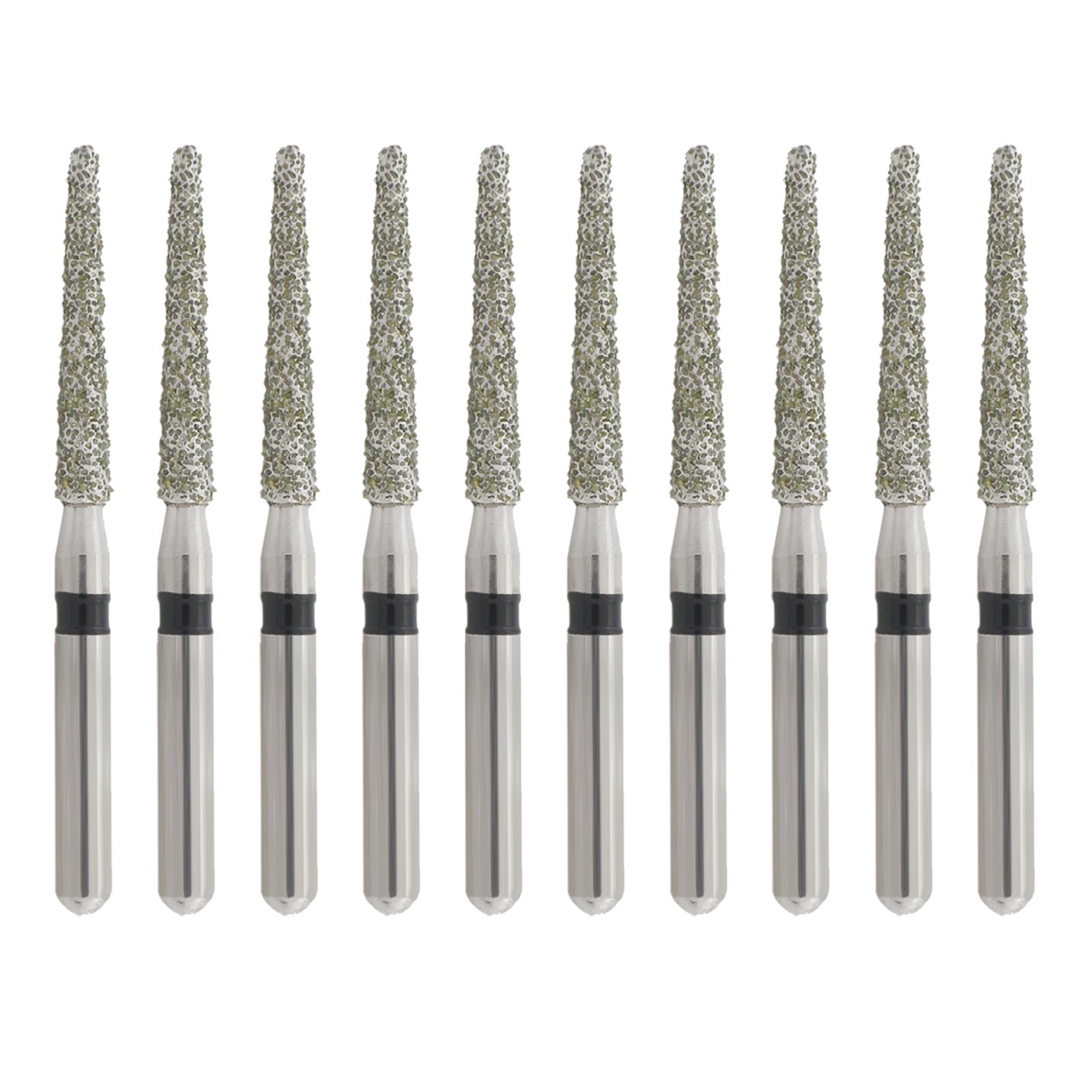 Dental Diamond Burs FG Round End Taper Bur Diamonds Super Coarse Black 850/016SC