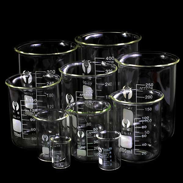 Wholesale 5ml – 3000ml Laboratory Chemistry Borosilicate Measuring Glass Beakers