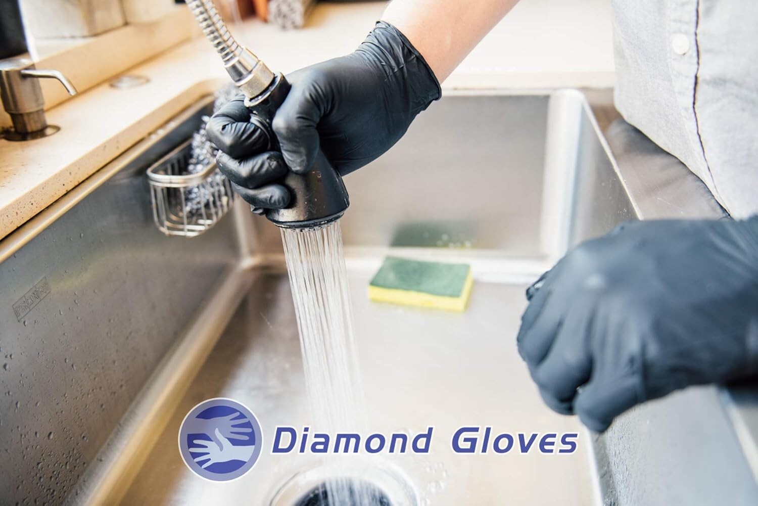 Advance Black Nitrile Exam Gloves IF63 Thick 6 Mil Black Gloves 100 PCS M/L/XL