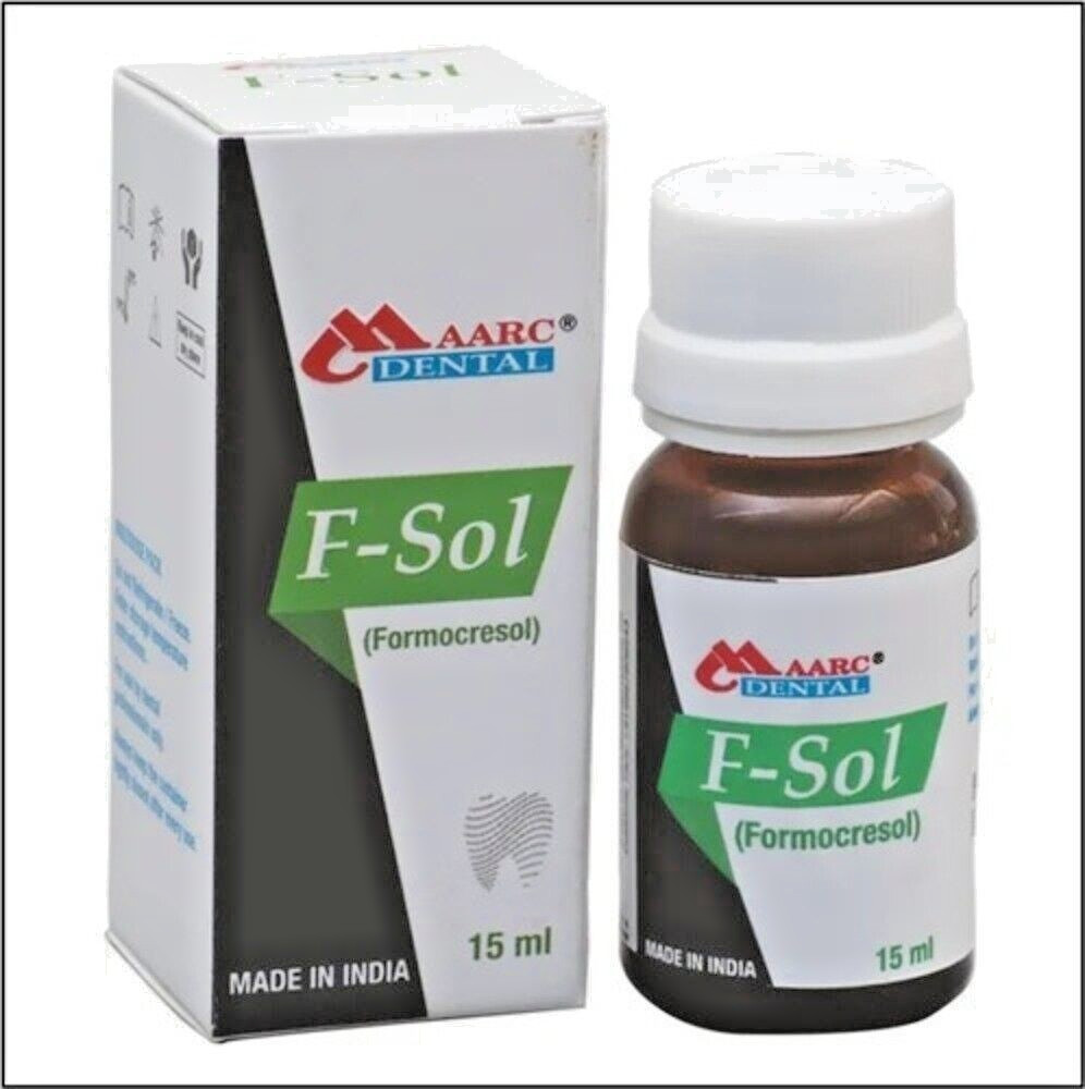 Maarc F-Sol Formocresol Disinfectant and Devitalizing Solution (Free Ship)