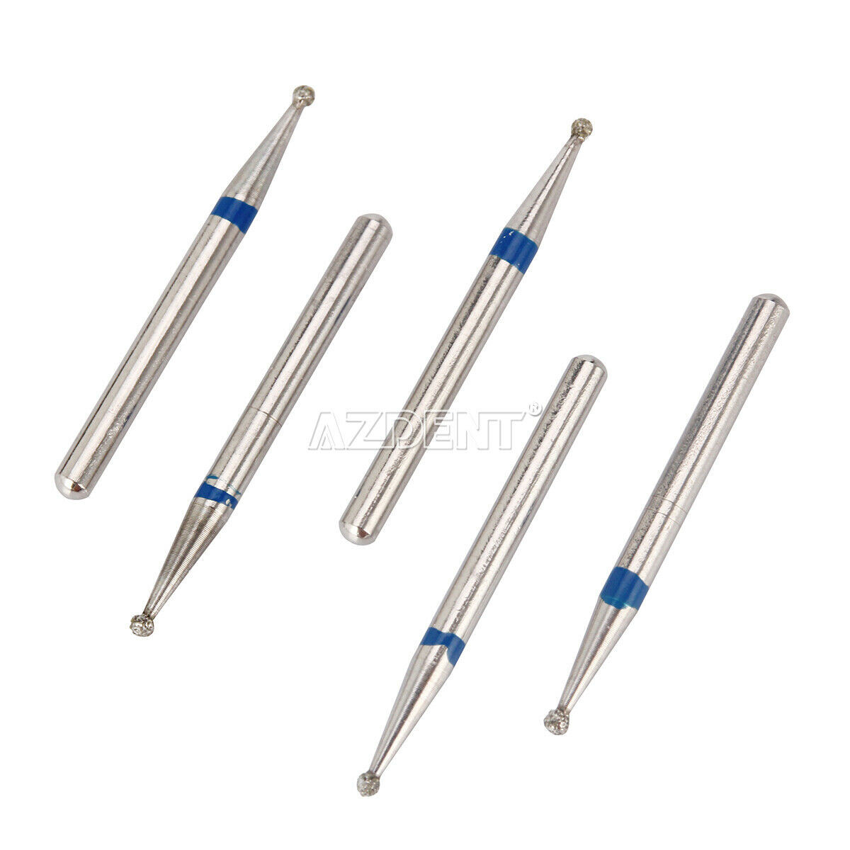 50PCS AZDENT Dental Diamond Burs Drill FG For High Speed Handpiece 5pcs/box