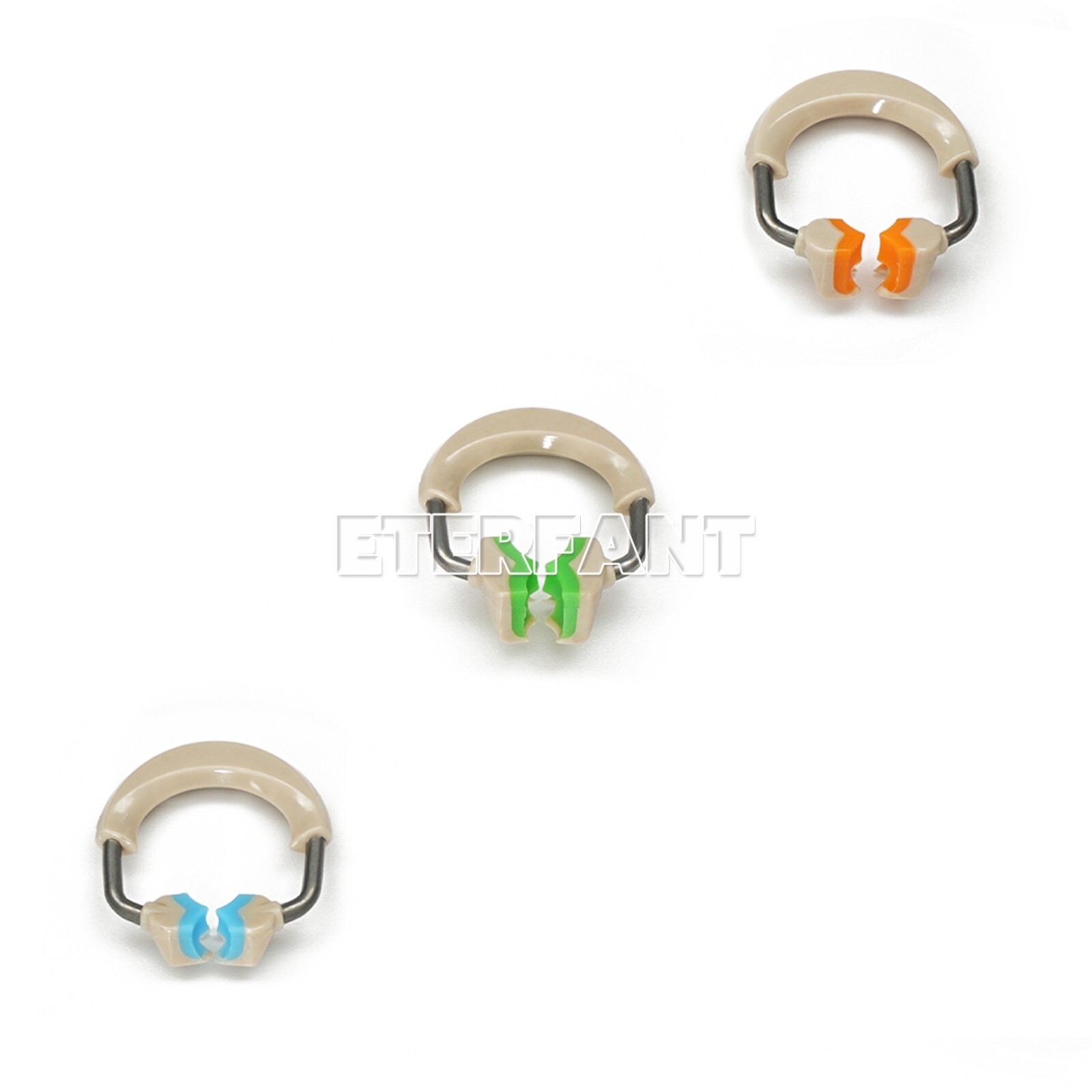 Dental Autoclavable Matrix Bands Rings Matrices Clip Clamp Titanium Fit Garrison