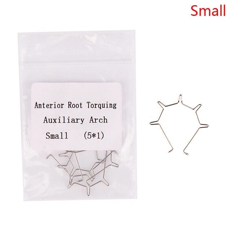 5 Pcs/Pack Dental Orthodontic Anterior Spring Root Torquing Auxiliary Arch Wire