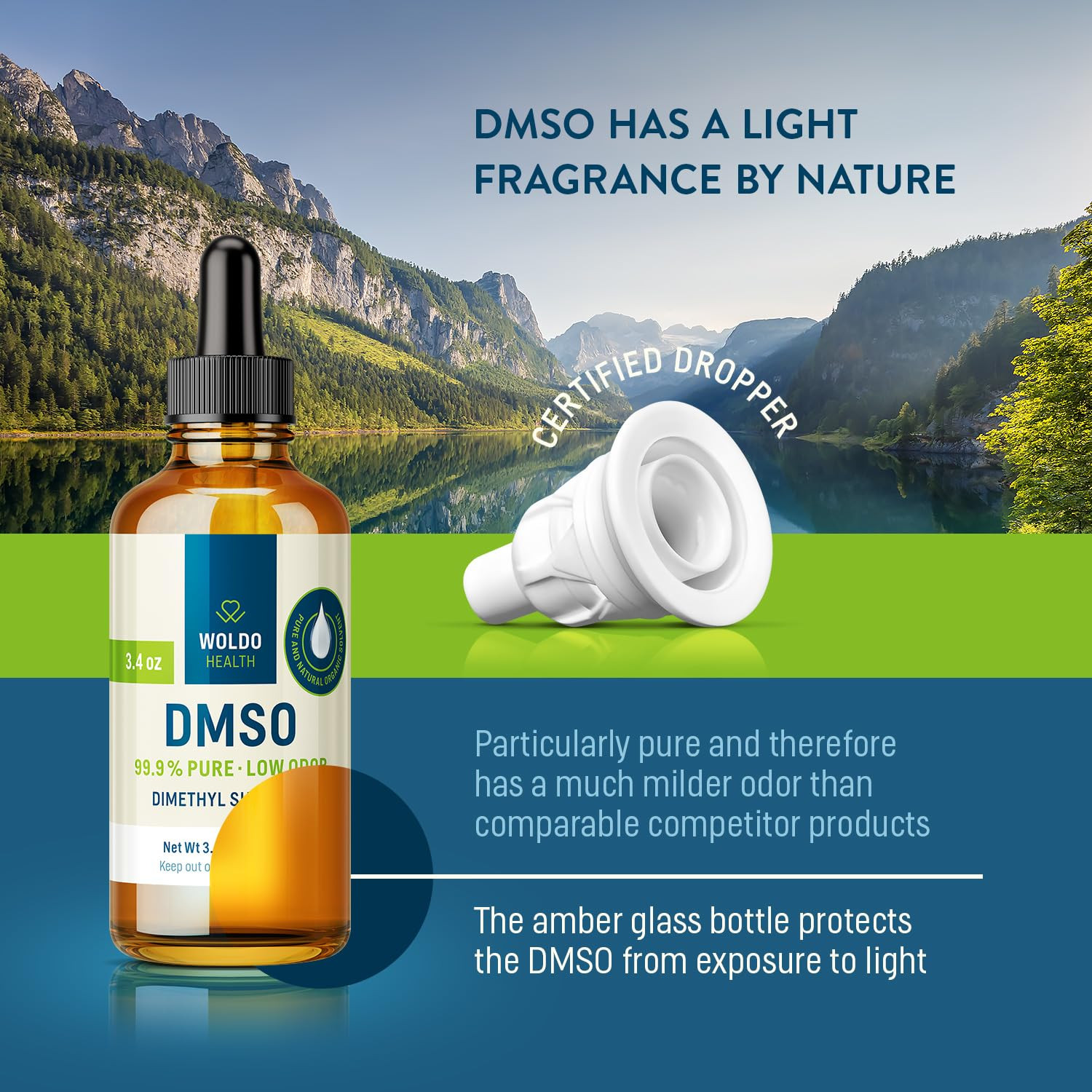 DMSO 99.9% Pharmaceutical Grade Liquid – 3.38 Fl. Oz Pure Dimethyl Sulfoxide Dro