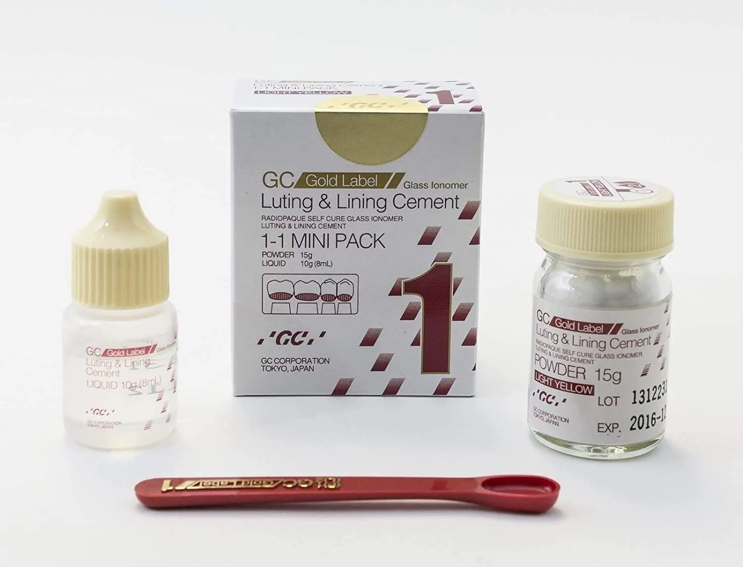 GC Gold Label 1 Luting & Lining GIC (Worldwide Free and Fast Shipping)