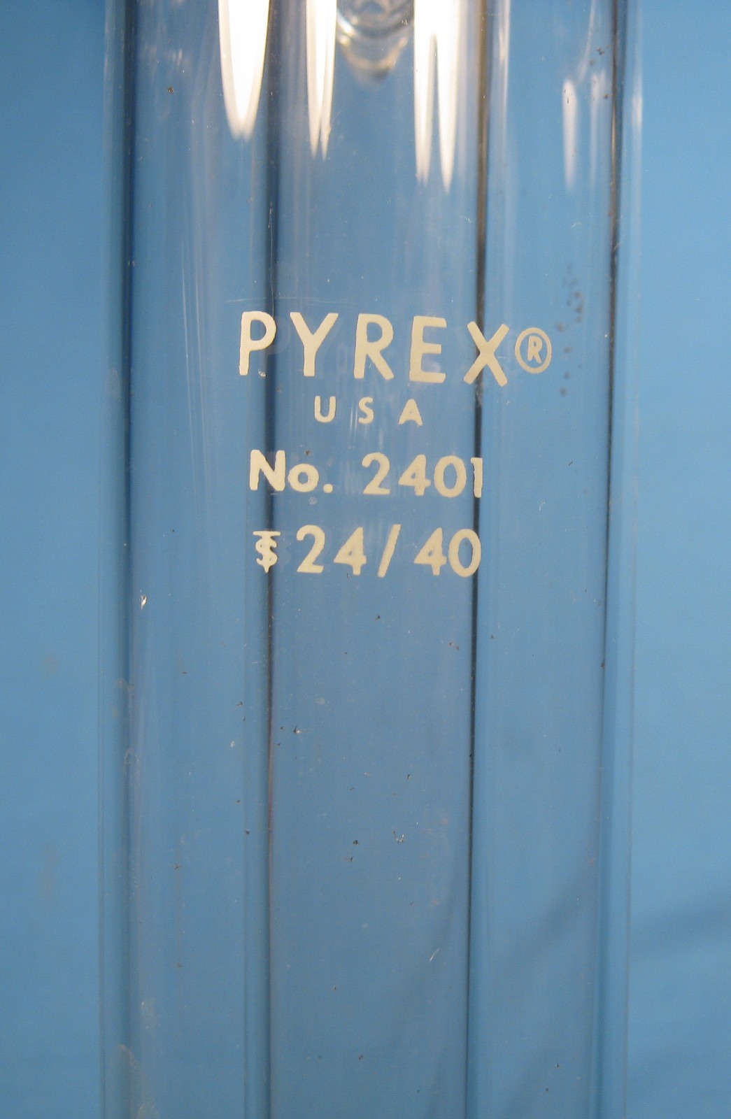 PYREX DISTILLATION COLUMN 180 MM JACKET 24/40 FREE SHIPPING