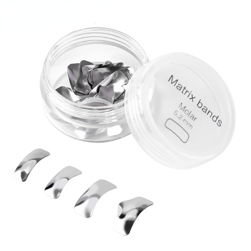 Dental Sectional Matrix Refills Holder Clamp Matrices Bands Titanium Ring Clip