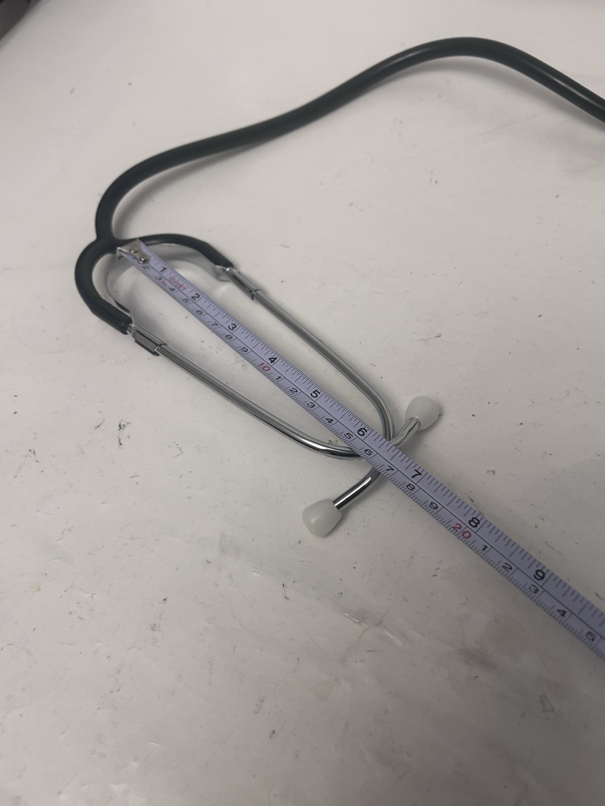 Black disposable stethescope unbranded