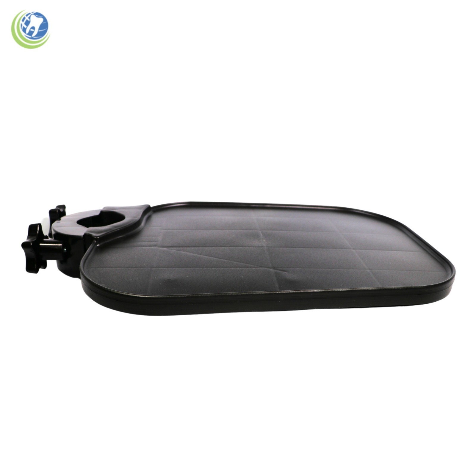 NEW DENTAL POLE POST MOUNT UTILITY ACCESSORY SHELF TRAY TABLE MEDICAL BLACK