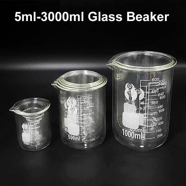 Wholesale 5ml – 3000ml Laboratory Chemistry Borosilicate Measuring Glass Beakers
