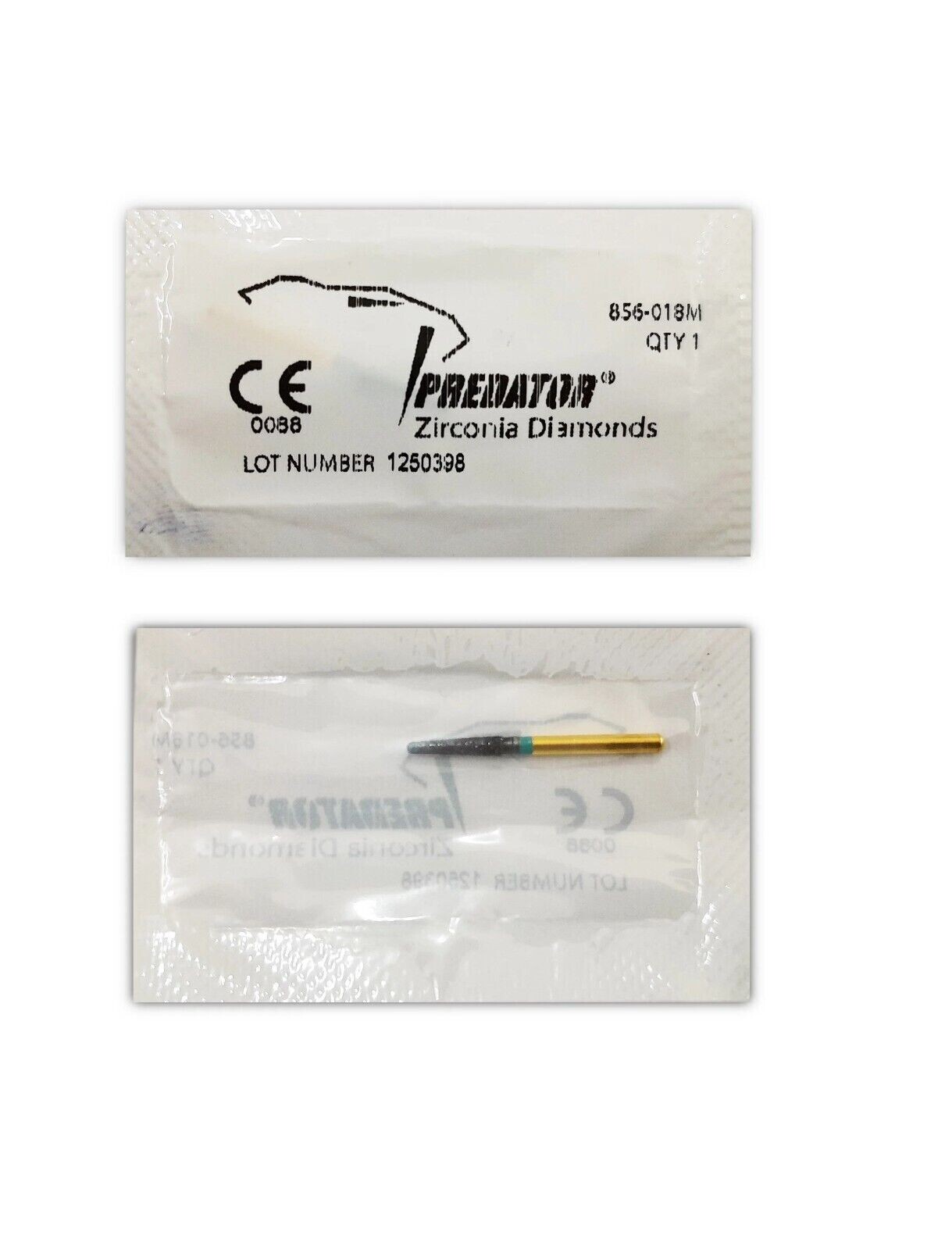 5Pcs Pack Prima Dental Predator Zirconia Cutting Burs (Free Ship)