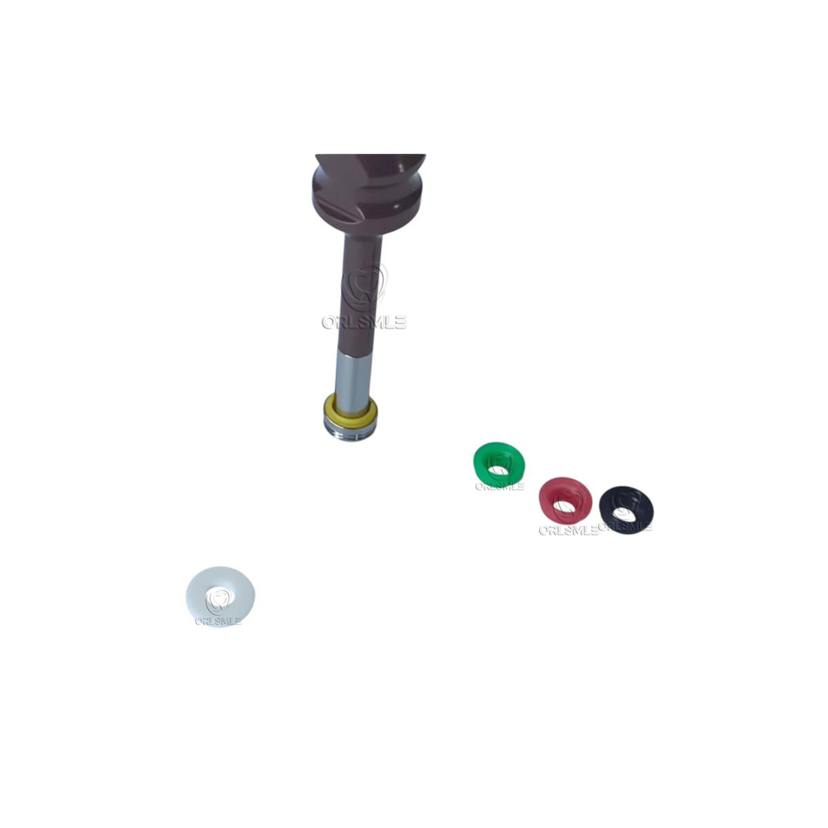 Male caps Retention caps for Novaloc Tools for Novaloc