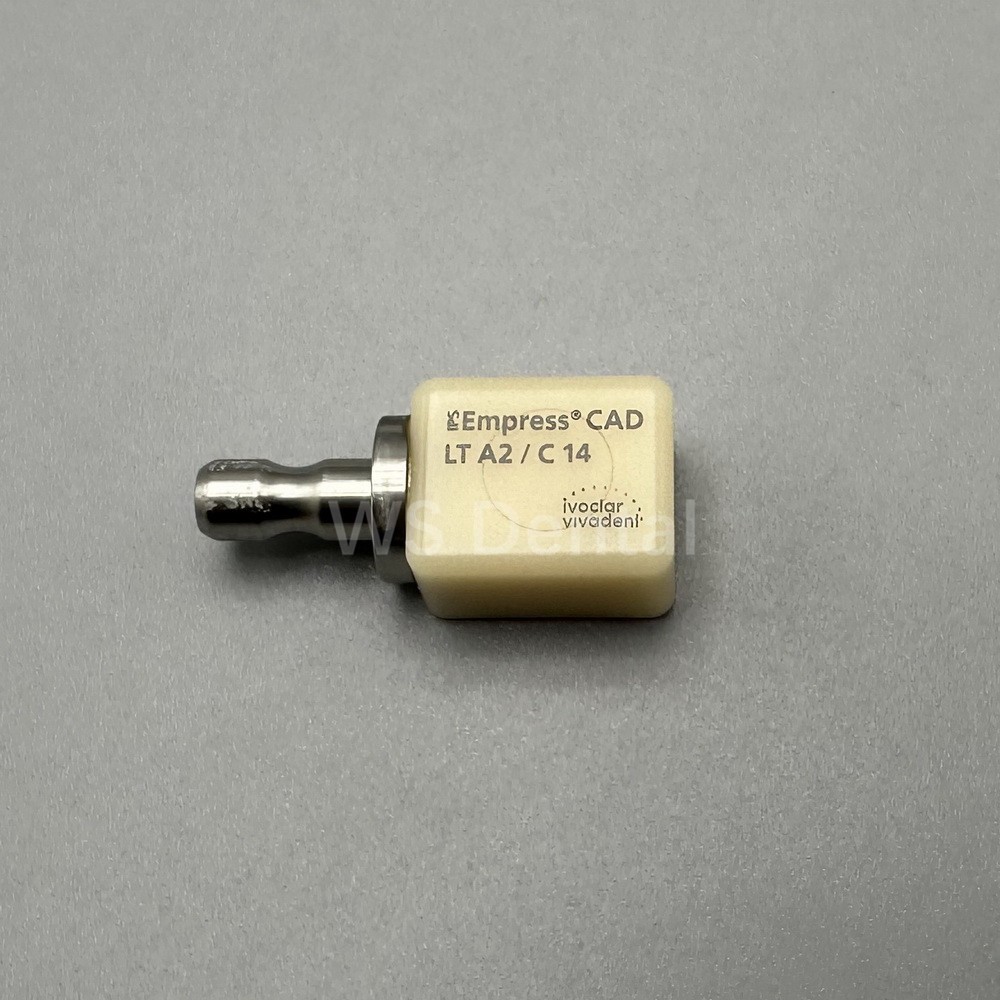C14 Empress Dental LT A2/C14 Glass Ceramic Lithium Dislicate CAD Cerec Blocks *5