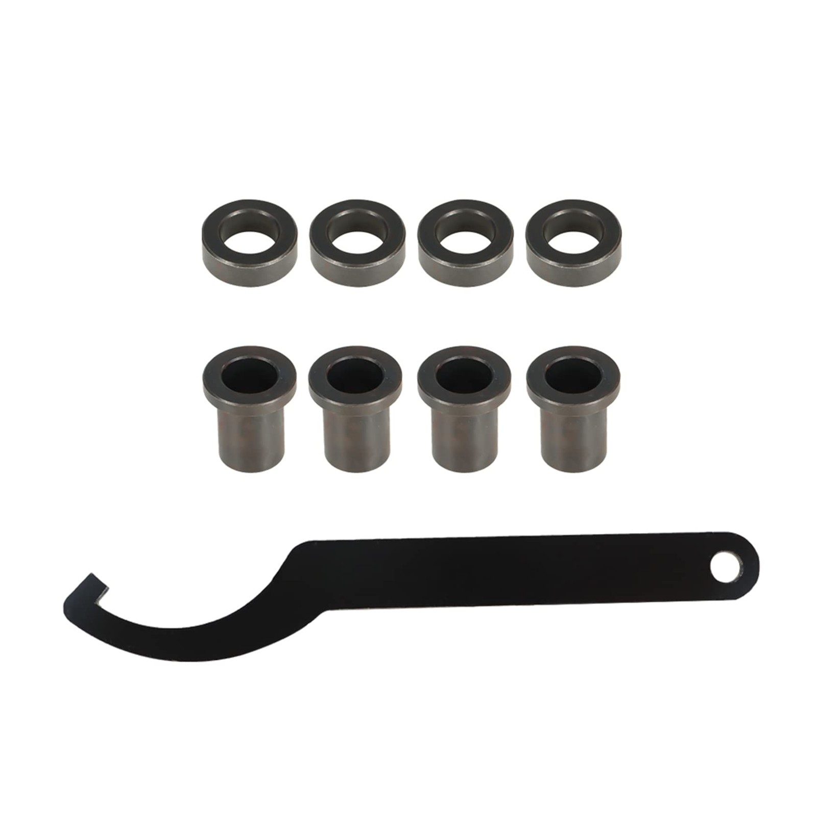 Motorcycle Chrome Rear Shocks Absorbers 10.5in 267mm