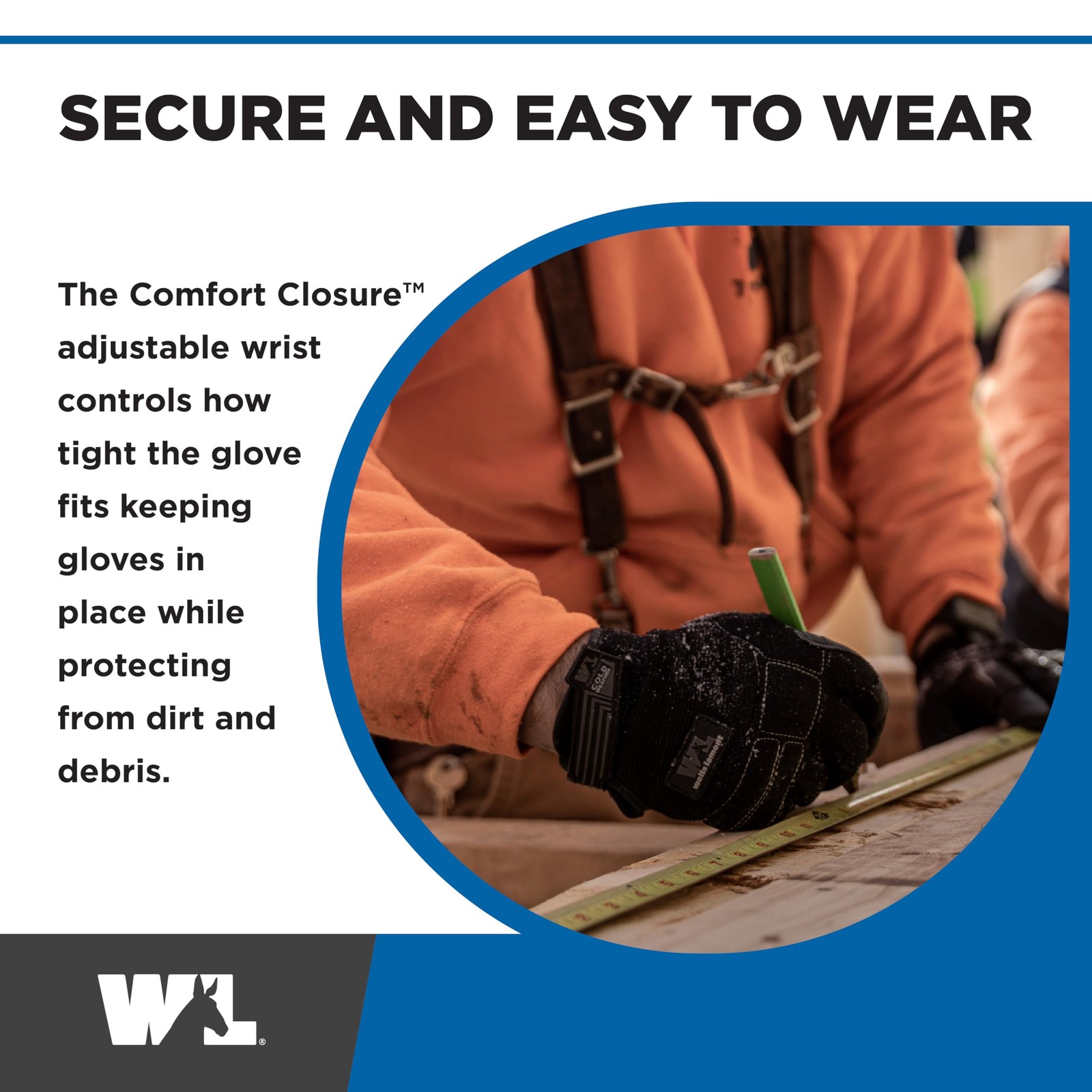 Wells Lamont Insulated Work Gloves For Men – 70G 3M Thinsulate For – – –