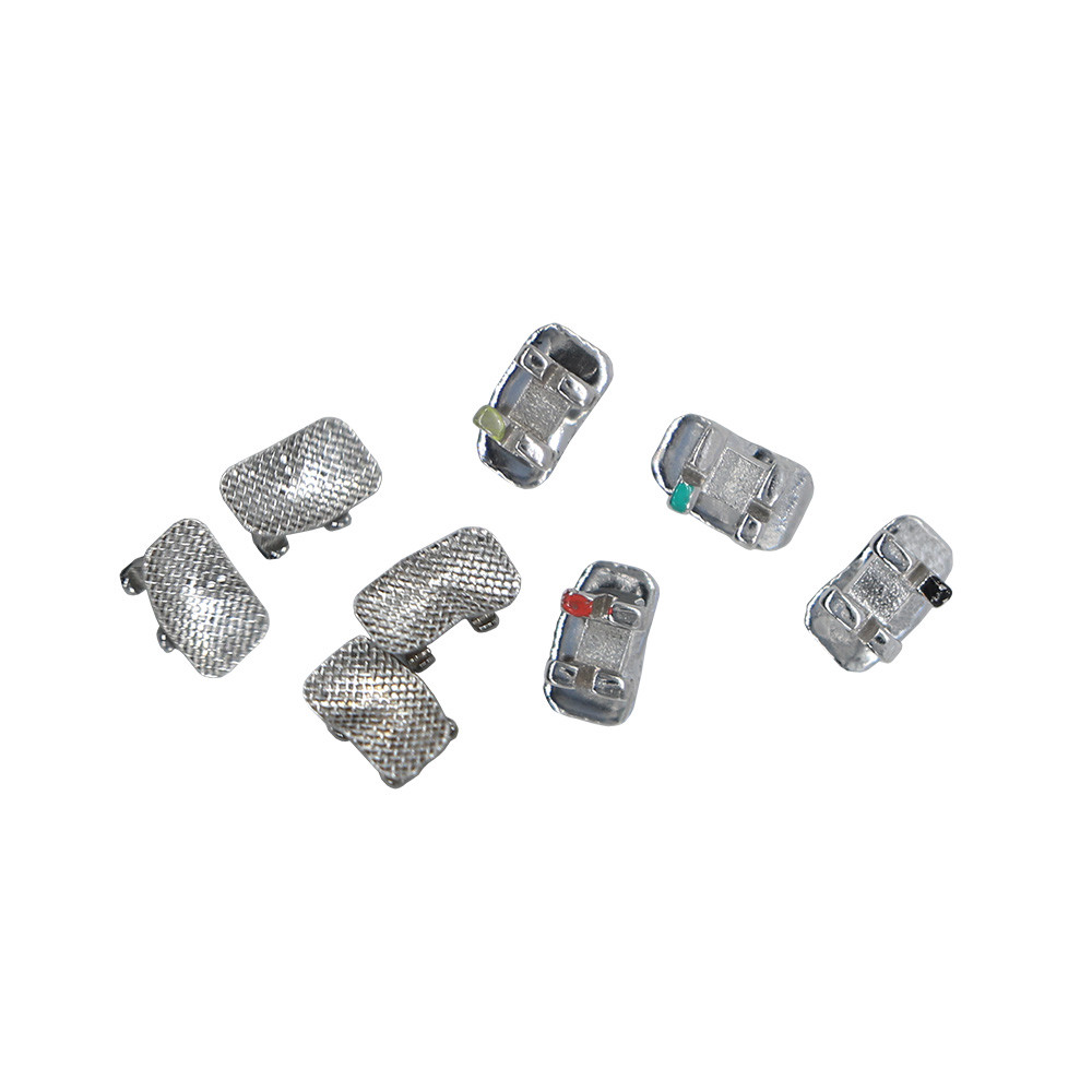 5 packs Dental orthodontic 1st molar MBT 0.022 hook Bonding bracket without