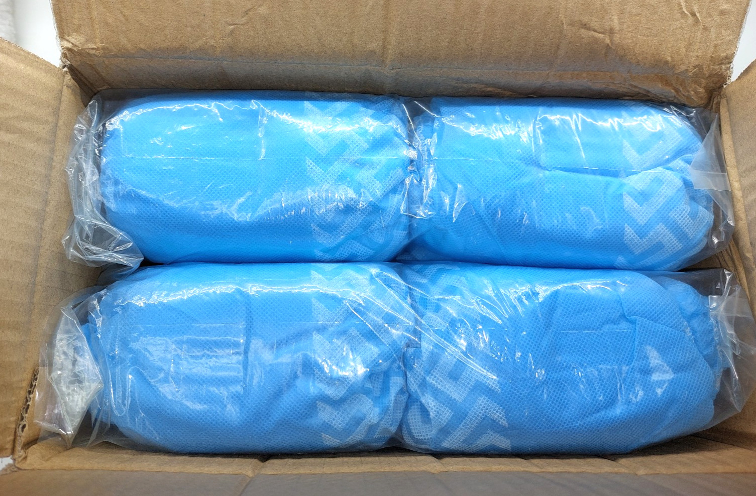 Disposable Shoe Covers, 200/Box (100 Pairs), Non-Slip, Durable, Indoor No.6115