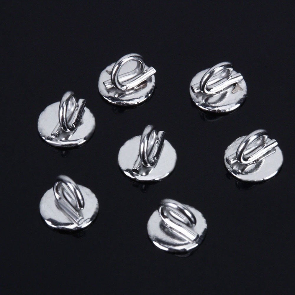 Dental Orthodontics Lingual Button Direct Bondable Eyelet Round Base 10 Pcs/pack