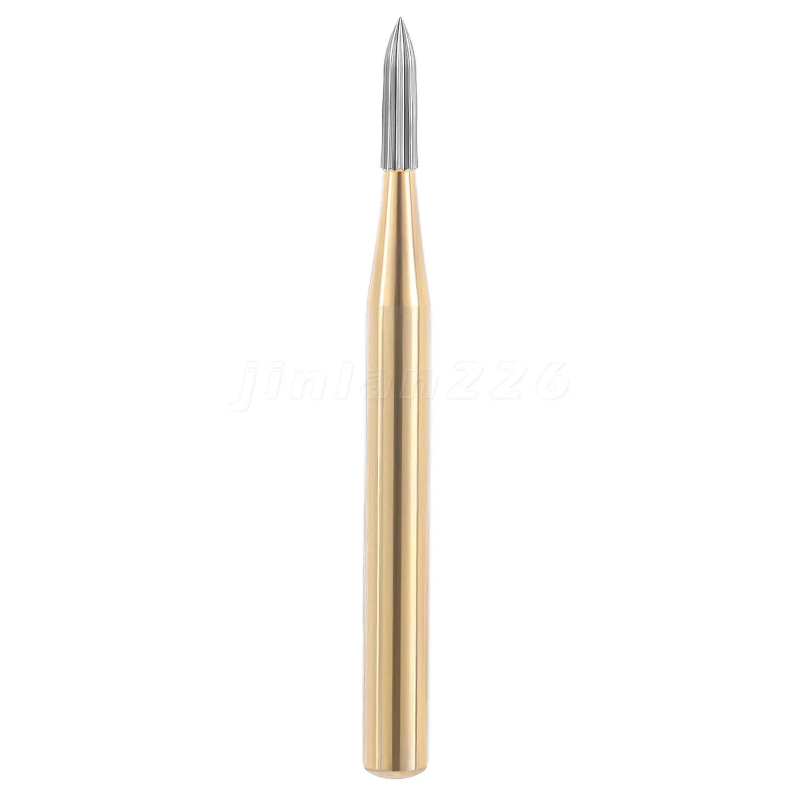 Dental Trimming & Finishing Carbide Burs Gold Burs 12 Blades FG 7901/7406