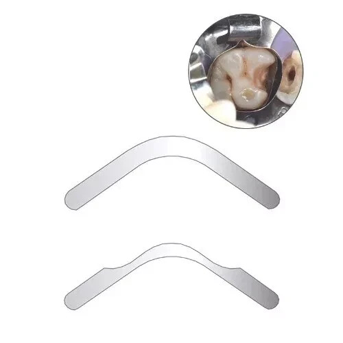 20 Pcs/Pack Dental Lab Stainless Steel Tofflemire Matrix Band Retainer Increased